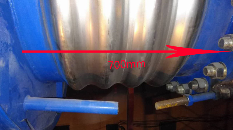 有關重慶CBD項目DN800內外壓平衡波紋補償器拉長問題書面報告 有關重慶CBD項目DN800內外壓平衡波紋補償器拉長問題書面報告