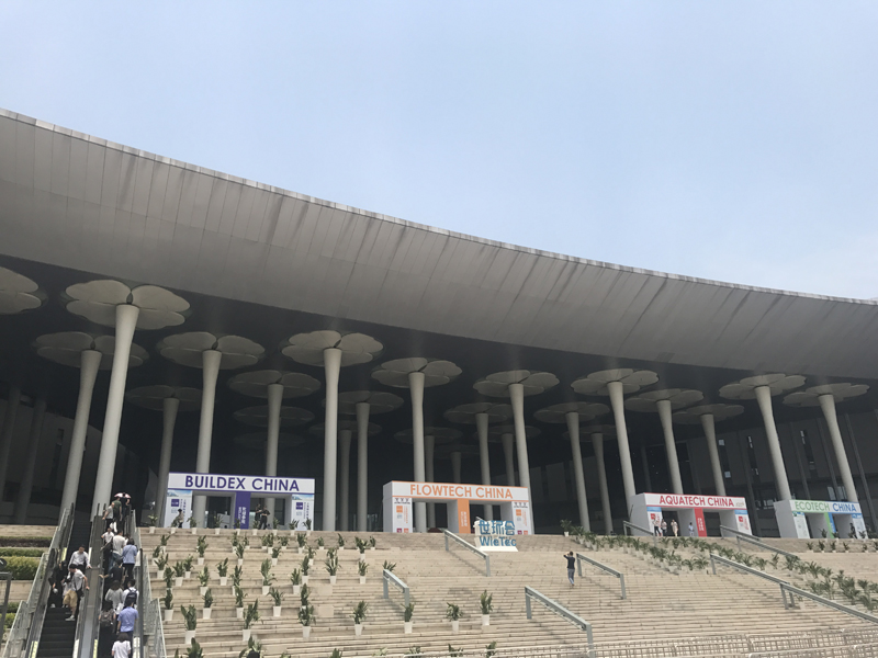 淞江集團攜高端橡膠接頭參加2017年上海泵管閥展會現場 淞江集團攜高端橡膠接頭參加2017年上海泵管閥展會現場